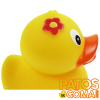 Pato de goma baby flor 2 Pato de goma baby flor 2