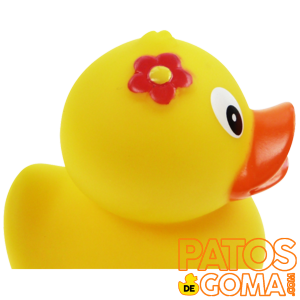 Pato de goma baby flor Pato de goma baby flor