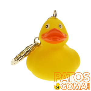 llavero patito de goma