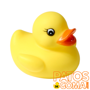 Pato de goma amarillo chica