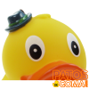patito de goma baby sombrero 2 patito de goma baby sombrero 2