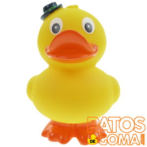 patito de goma baby sombrero