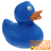 pato de goma azul