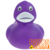 pato de goma clasico morado