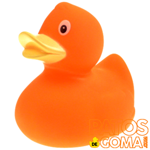 pato de goma clasico naranja pato de goma clasico naranja