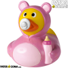 Pato de goma bebe niña 2