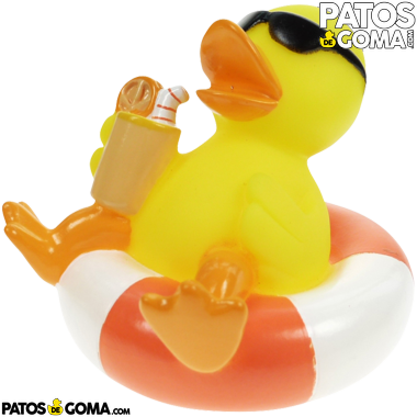 Pato de goma vacaciones Baldur