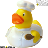 pato de goma cocinero