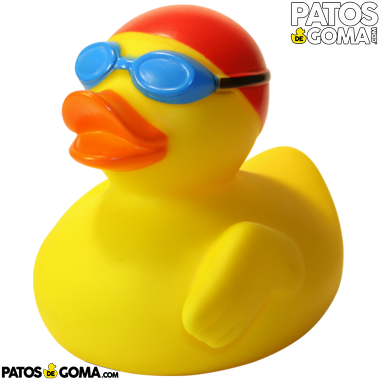 Pato de goma natacion