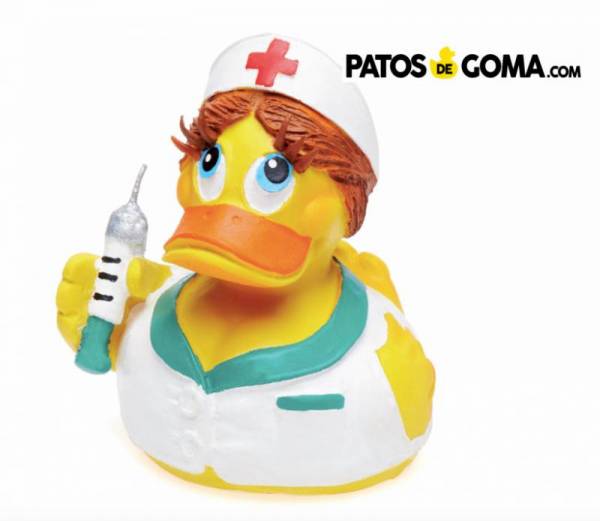 pato de goma enfermera