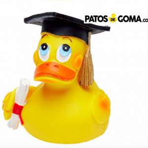 patito de goma universitario