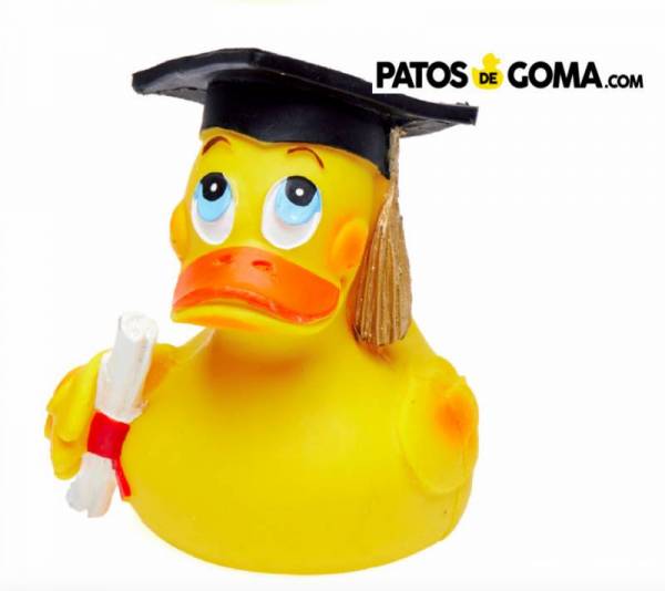 patito de goma universitario