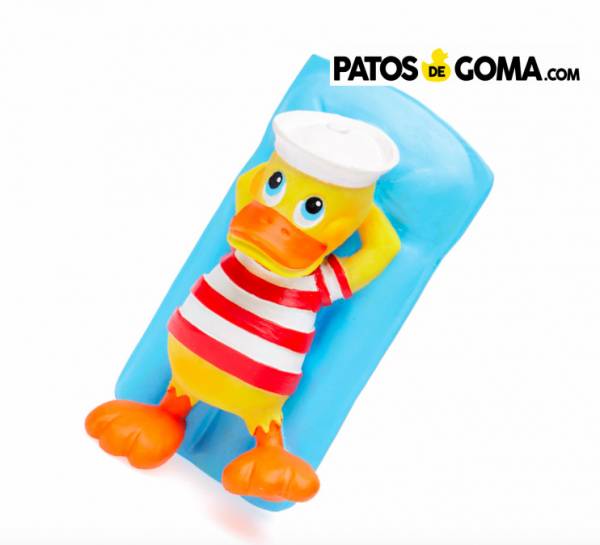 patito de goma vacaciones