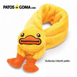 Bufanda infantil patito