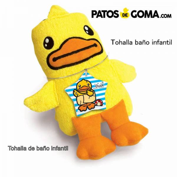 Tohalla infantil pato de goma