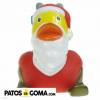 Patito de goma Santa Claus 1098 d