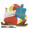 Patito de goma Santa Claus 1098 f