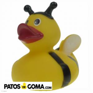 Pato de goma abeja