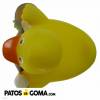 Patito de goma cafetero 1093B d