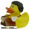 Patito de goma cafetero 1093B e