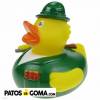 patito de goma cazador 1029