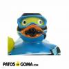 patito de goma submarinista 1092 d