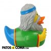 patito de goma hippie