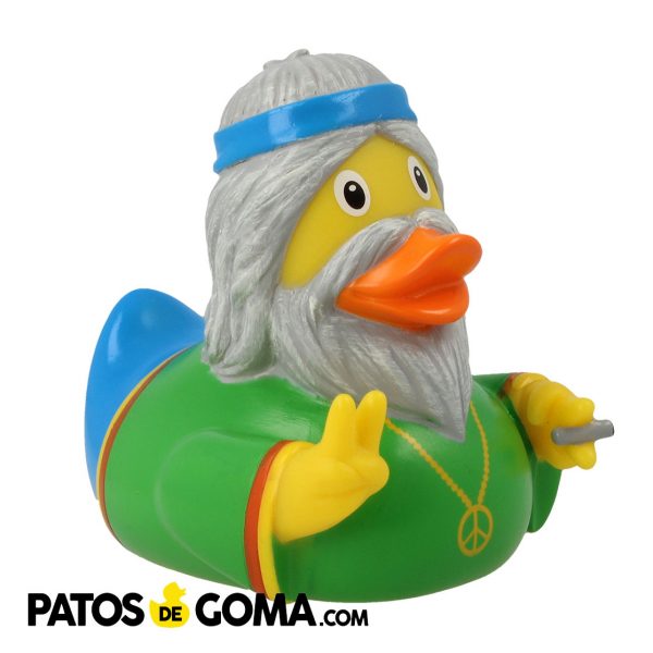 pato de goma hippie