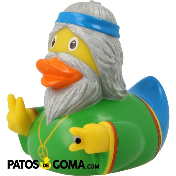 pato de goma hippie