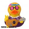 pato de goma hippie