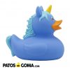 patito unicornio azul