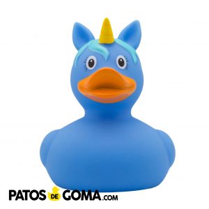 patito unicornio azul