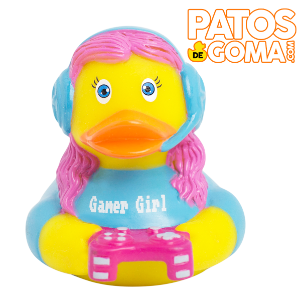 pato de goma GAMER CHICA