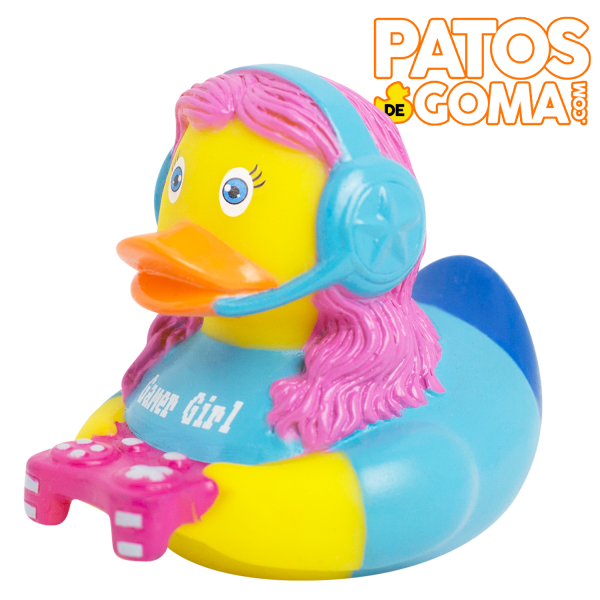 pato de goma GAMER CHICA