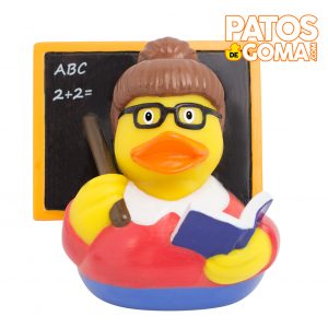 patito de goma profesora