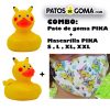 combo pato pika y mascarilla