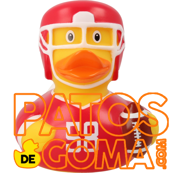 pato de goma fútbol americano