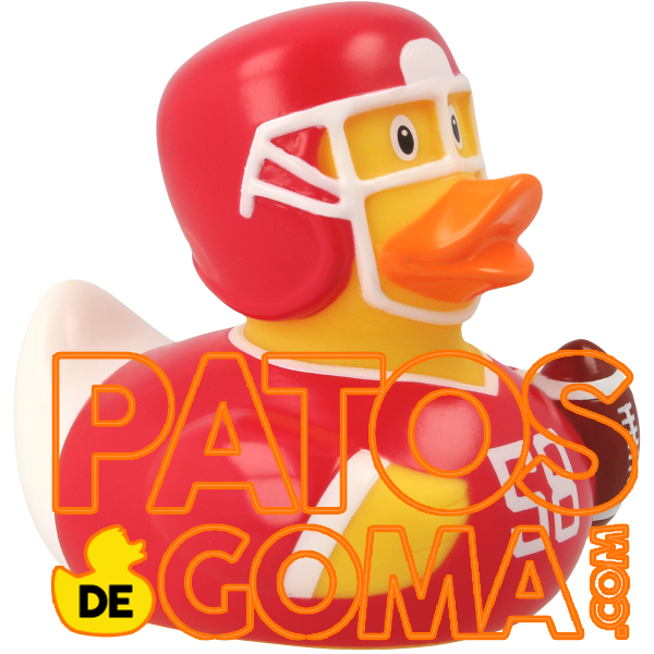 pato de goma fútbol americano