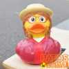 pato de goma hipster chica