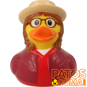 pato de goma hipster chica