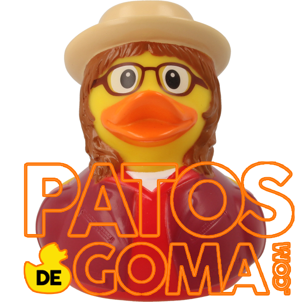 pato de goma hipster chica