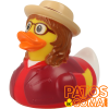 pato de goma hipster chica 3