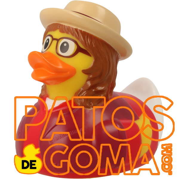 pato de goma hipster chica