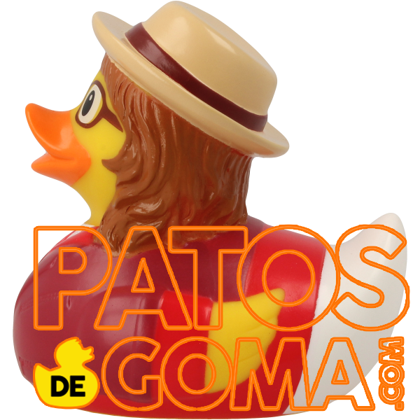 pato de goma hipster chica