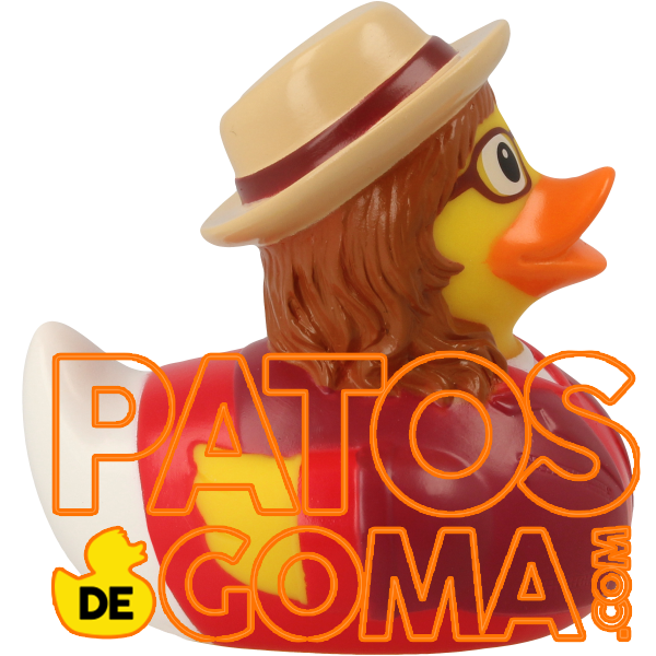 pato de goma hipster chica