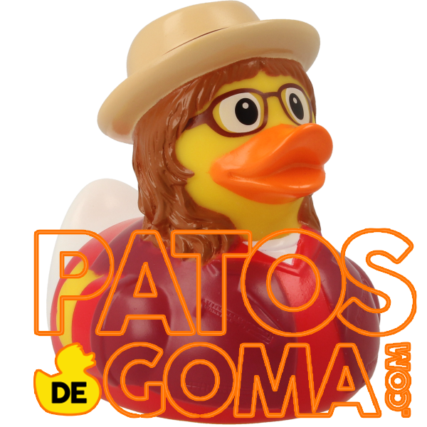 pato de goma hipster chica