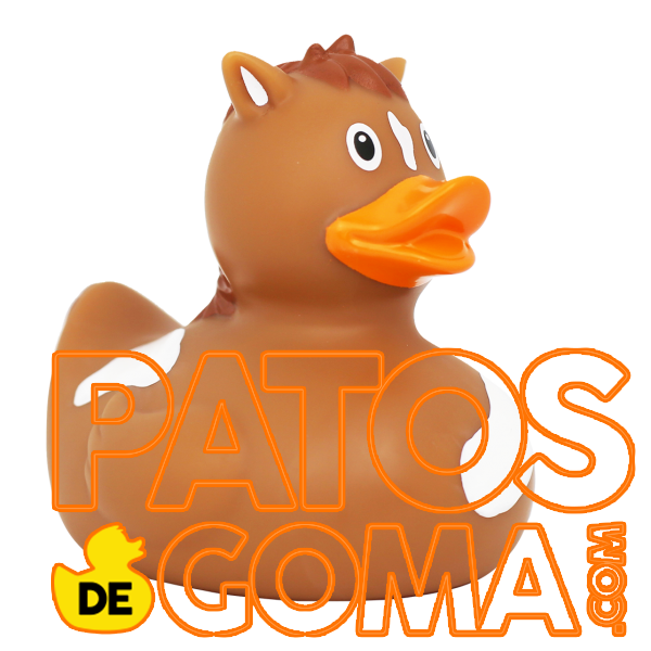 Pato de goma caballito