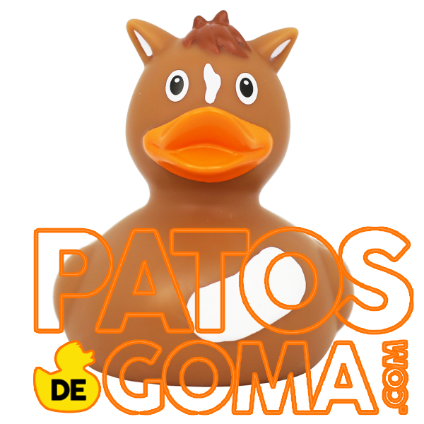 Pato de goma caballito