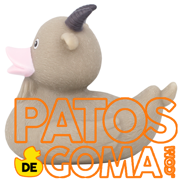 pato de goma cabra