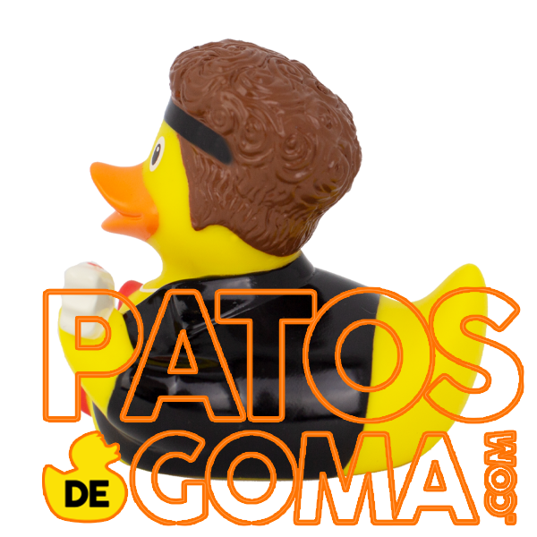 pato de goma ROCK AND ROLL